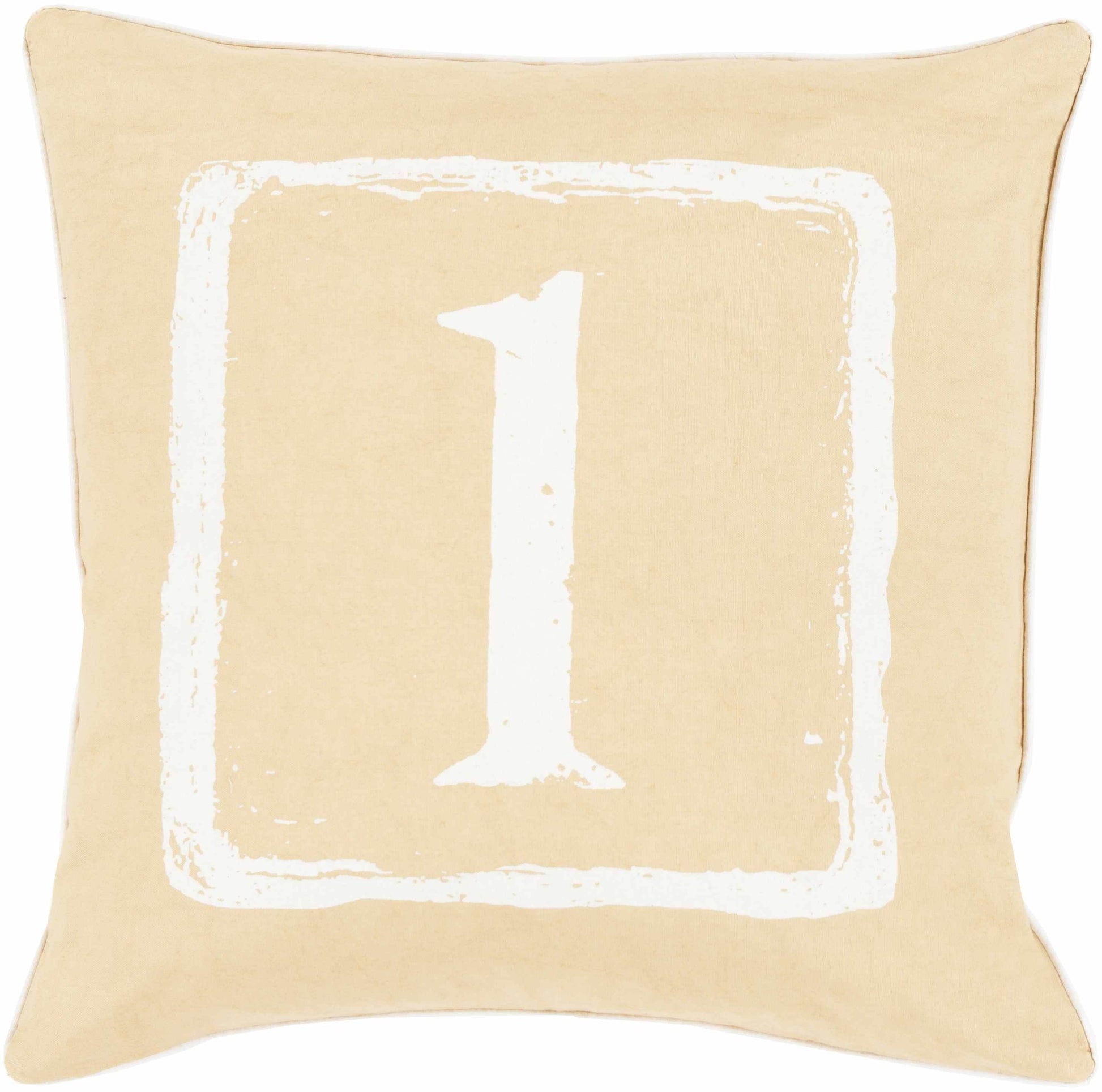 Taigum Number 1 Throw Pillow - Clearance - Loft&Timber