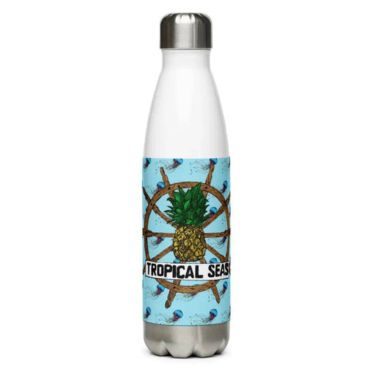 Tropical Seas Jellyfish Stainless Steel Water Bottle - Loft&Timber