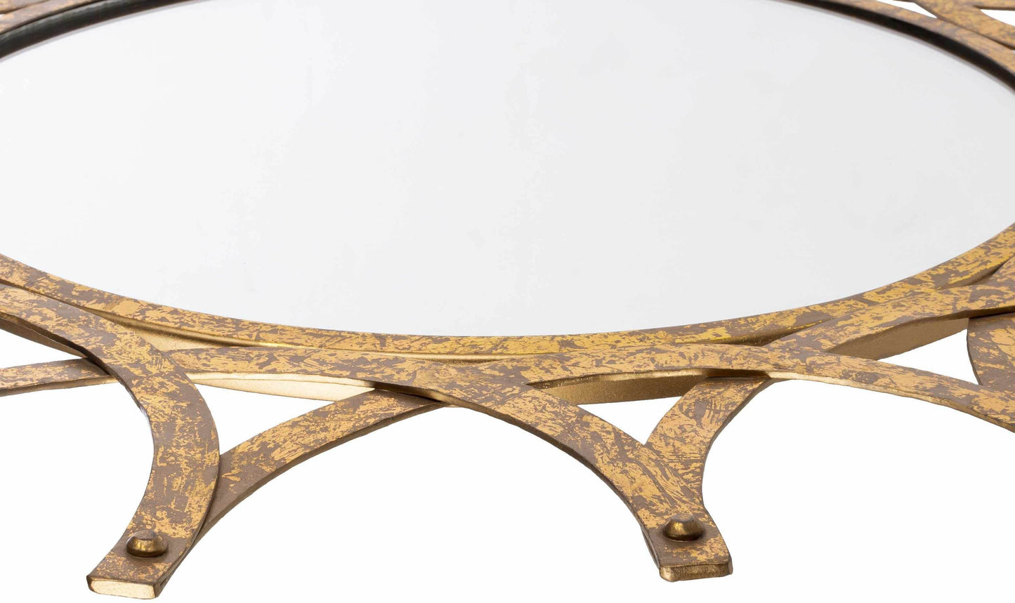 Vivi Gold Metal Mirror - Loft&Timber