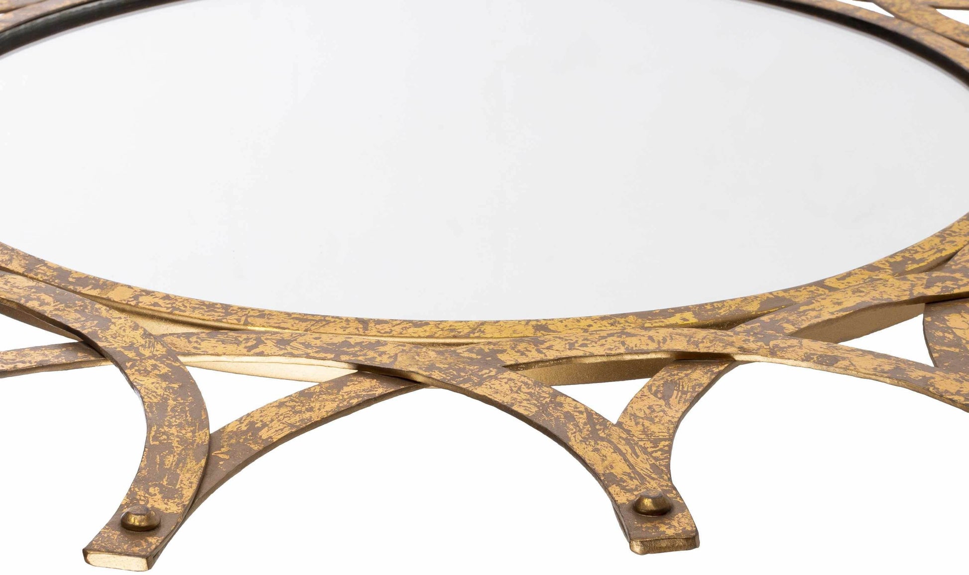 Vivi Gold Metal Mirror - Loft&Timber