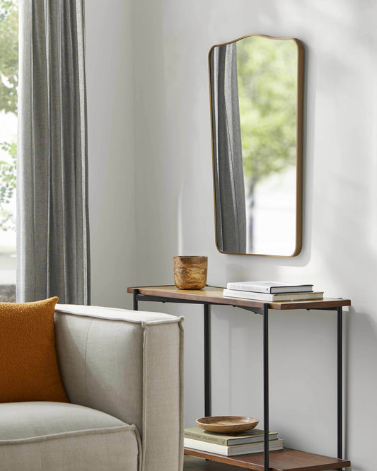 Vallentuna Metallic Copper Mirror - Loft&Timber