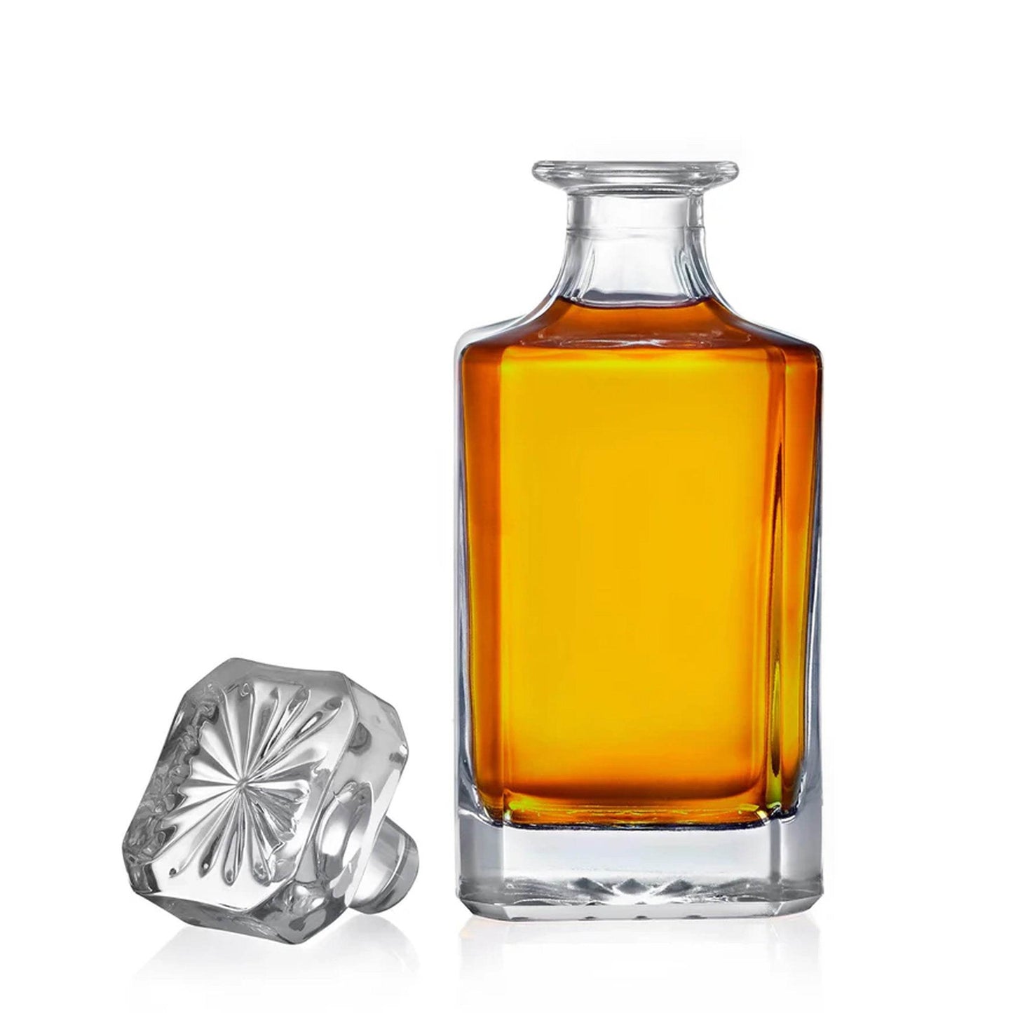 Whiskey Decanter - Square - 750mL - Loft&Timber