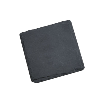 Set Of 4 Slate Coasters 4" Square - Loft&Timber