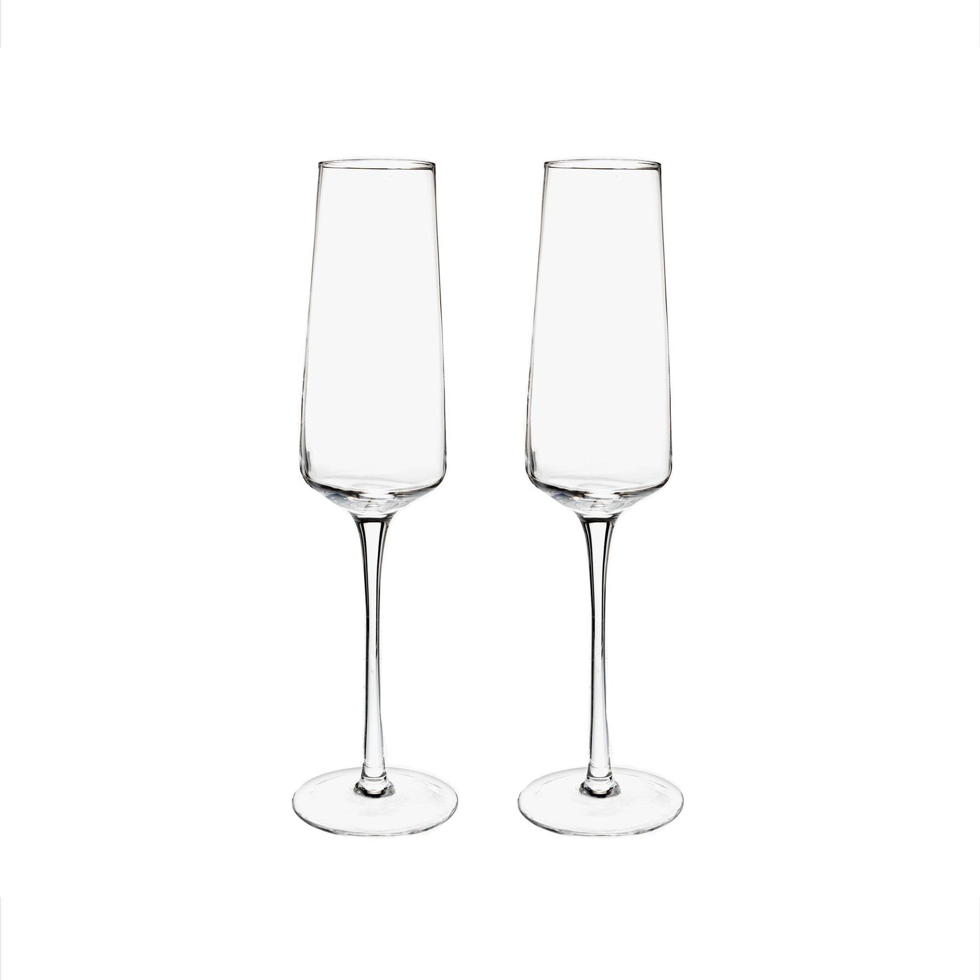 Classic Champagne Flutes Set - 9 oz - Loft&Timber