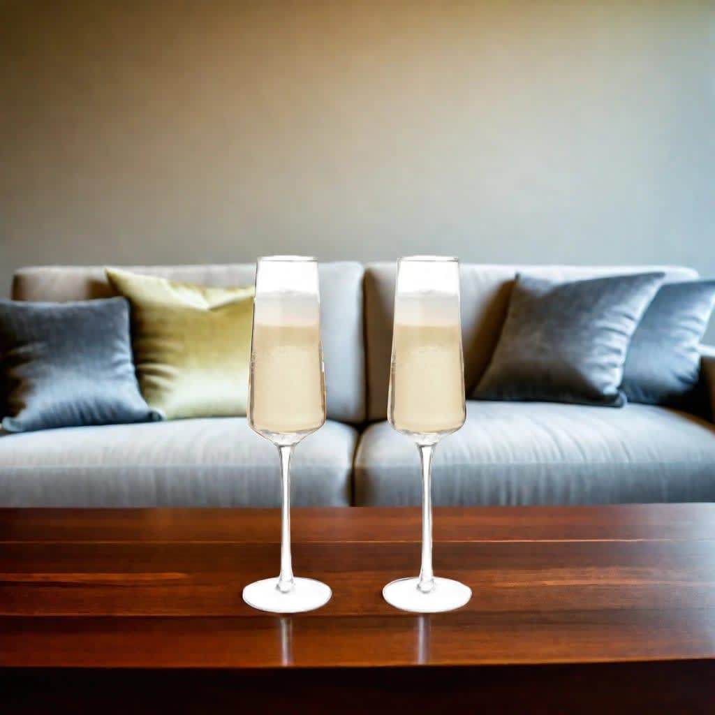 Classic Champagne Flutes Set - 9 oz - Loft&Timber