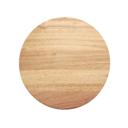 14" Wooden Pizza Board with Precision Cutting Wheel & Server - Loft&Timber