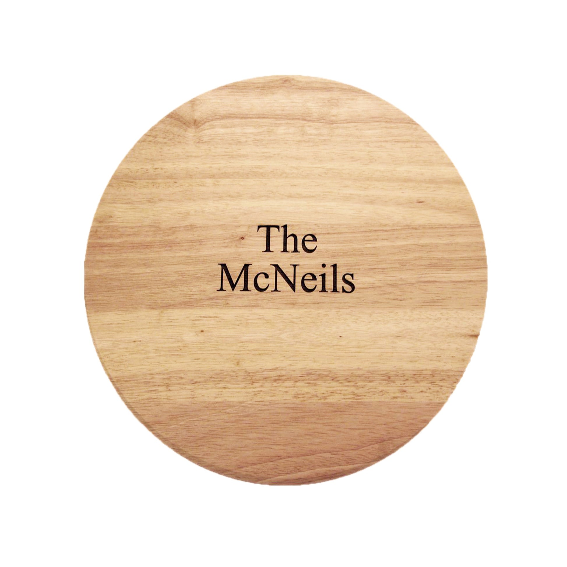 14" Wooden Pizza Board with Precision Cutting Wheel & Server - Loft&Timber