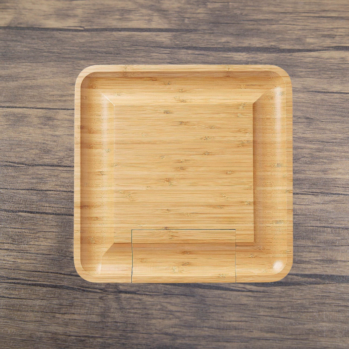 Bamboo 13'' Square Cheese Board with 4 Tools - Loft&Timber
