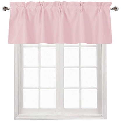 DWCN Blackout Valance Curtains for Kitchen, 1 Panel - Loft&Timber
