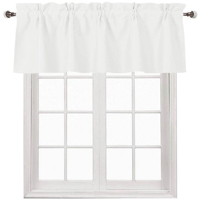 DWCN Blackout Valance Curtains for Kitchen, 1 Panel - Loft&Timber