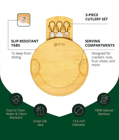 Round Cheese Board - Loft&Timber