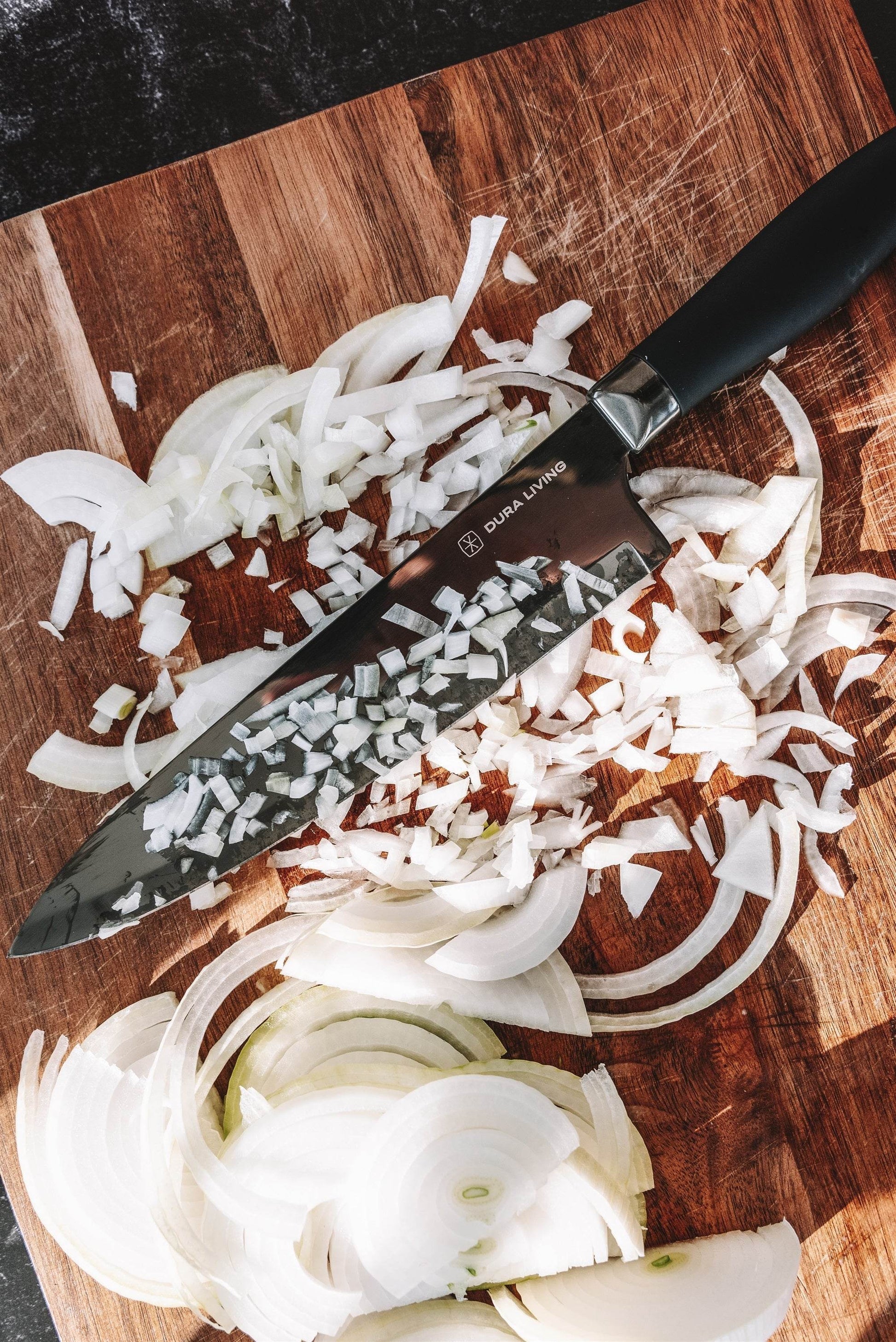 Titan 8 inch Chef Knife - Black - Loft&Timber
