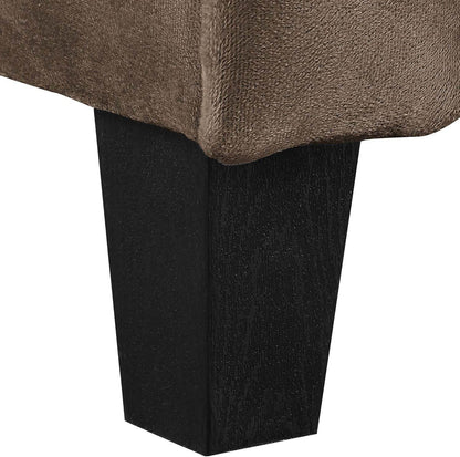 Harrington Sofa Microfiber Brown - Loft&Timber