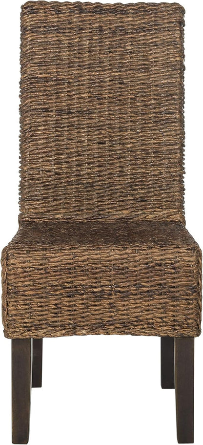 Safavieh Avita Natural Wicker 18 Inch Dining Chair-3