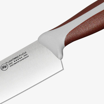 Gunter Wilhelm Lightning Chef Knife, 10 Inch | Brown and Grey ABS Handle SKU: 10-105-0110 - Loft&Timber