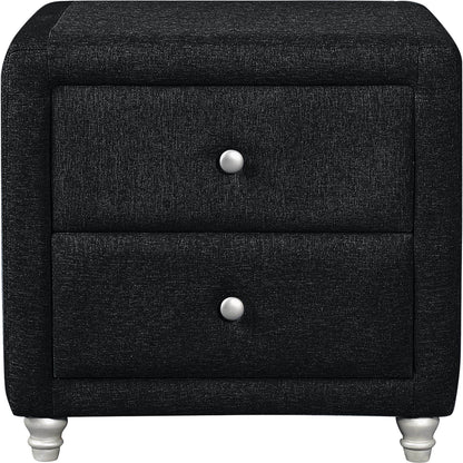 Upholstered Nightstand - Loft&Timber
