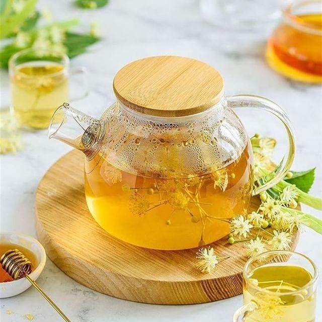 Thermo Glass Teapot 32 Fl Oz | High temperature and shock resistant - Loft&Timber