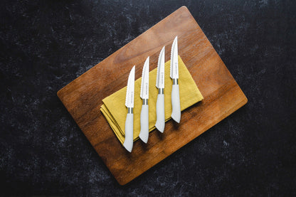 EcoCut 4 Piece Steak Knife Set, Grey-1