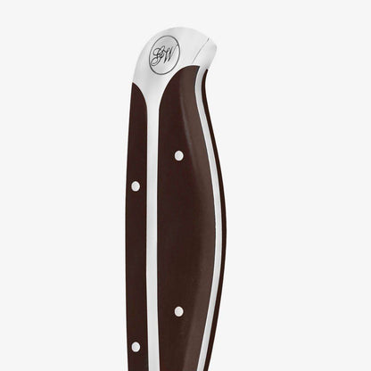 Gunter Wilhelm Premier Carving Knife, 10 Inch | Dark Brown ABS Handle SKU: 30-321-0210 - Loft&Timber