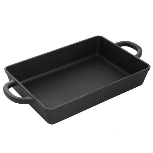 Crock Pot Artisan 13 in. Preseasoned Cast Iron Lasagna Pan - Loft&Timber