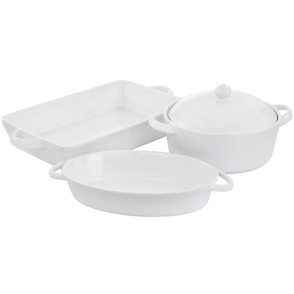 Gibson Elite Gracious Dining 4 Piece Bakeware Set