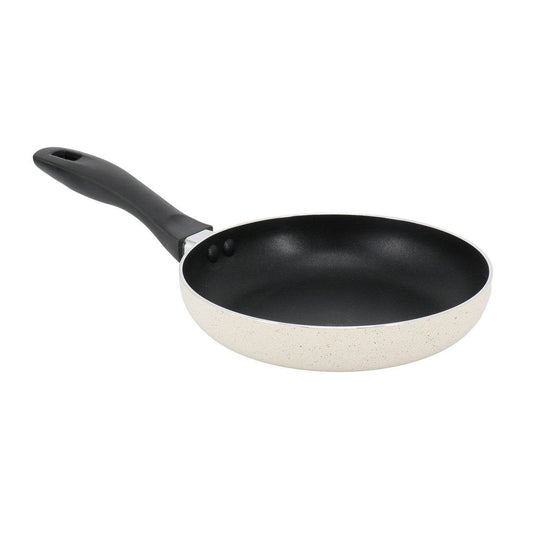 Oster Clairborne 8 Inch Round Nonstick Aluminum Frying Pan in Linen - Loft&Timber