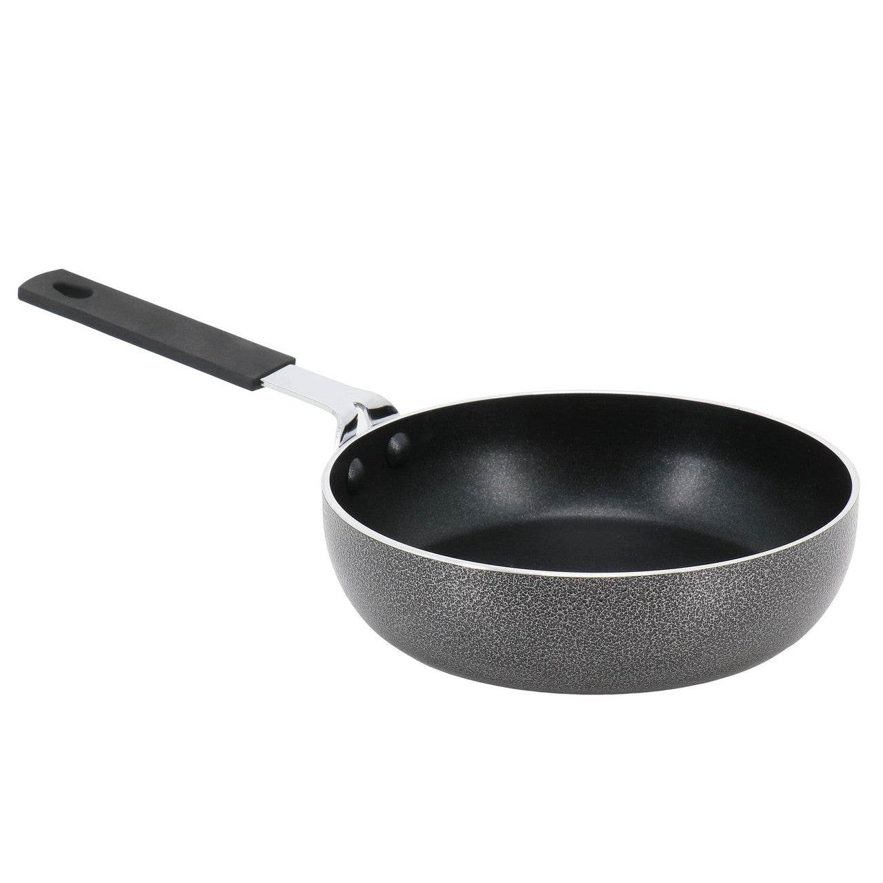 Oster Cambourne 6.5 Inch Aluminum Mini Frying Pan with Bakelite Handle in Black - Loft&Timber
