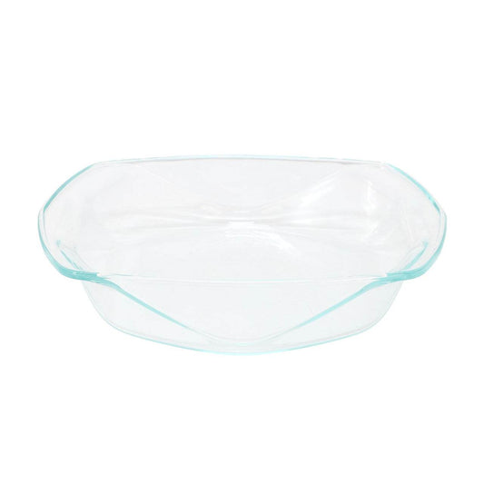 Soho Lounge Carnegie Hill 12 inch x 10 Inch x 2.6 Inch Tempered Glass Roaster Pan with Built-in Han - Loft&Timber
