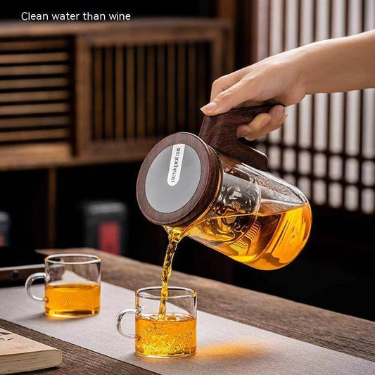 Top Pot Magnetic Suction Intelligent Timing Teapot | Automatic Filter & Elegant Cup - Loft&Timber