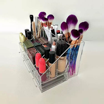 Acrylic Crystal Clear Desktop Organizer - Loft&Timber