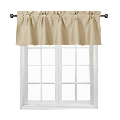 DWCN Blackout Valance Curtains for Kitchen, 1 Panel - Loft&Timber
