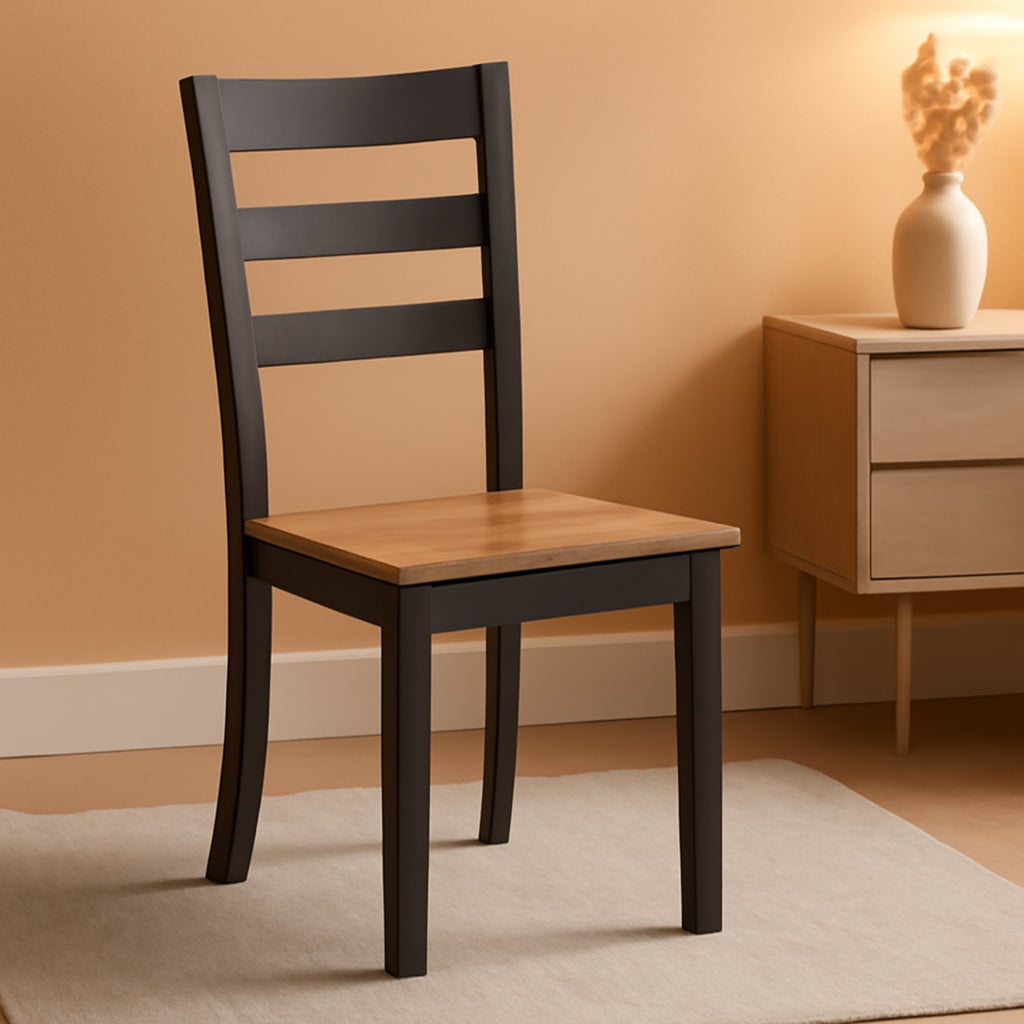 Gesthaven Solid Wood Dining Chair Set of 2 Natural Brown-0