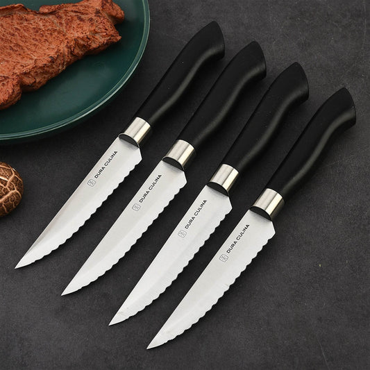8 Piece Micro Serrated Kitchen Steak Knife Set-1