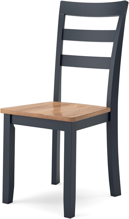 Gesthaven Solid Wood Frame Dining Chair Set 2 White Natural-3