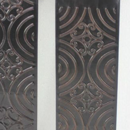 5" X 5" X 23.25" Brown, Vintage, Metal - Wall Candle Holder Sconce Set - Loft&Timber