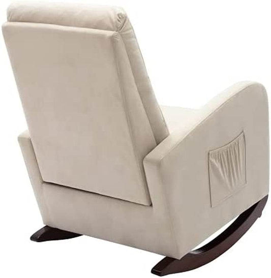 Beige Fabric Manual Recliner for Home Theater - Loft&Timber