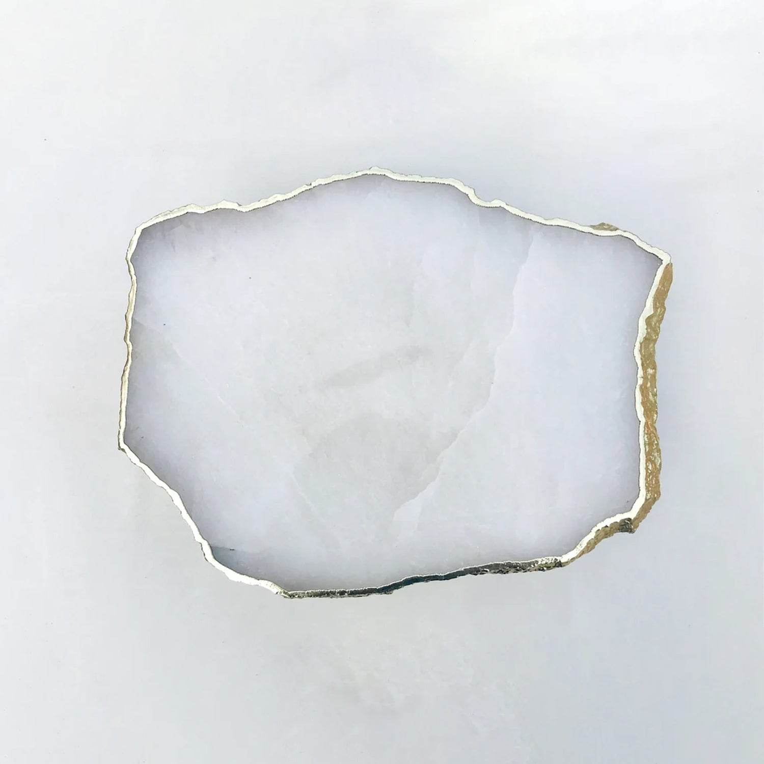 White Agate Cake Stand/Centrepiece/Display Stand/Tray - Loft&Timber