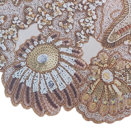 Charlo's Set 4 Premium Placemats Waterproof Sea Corals - Loft&Timber