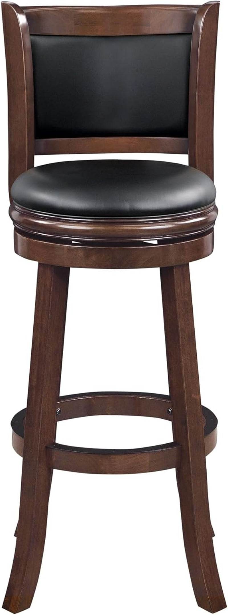 Augusta Extra Tall Bar Stool, Cappuccino - Loft&Timber