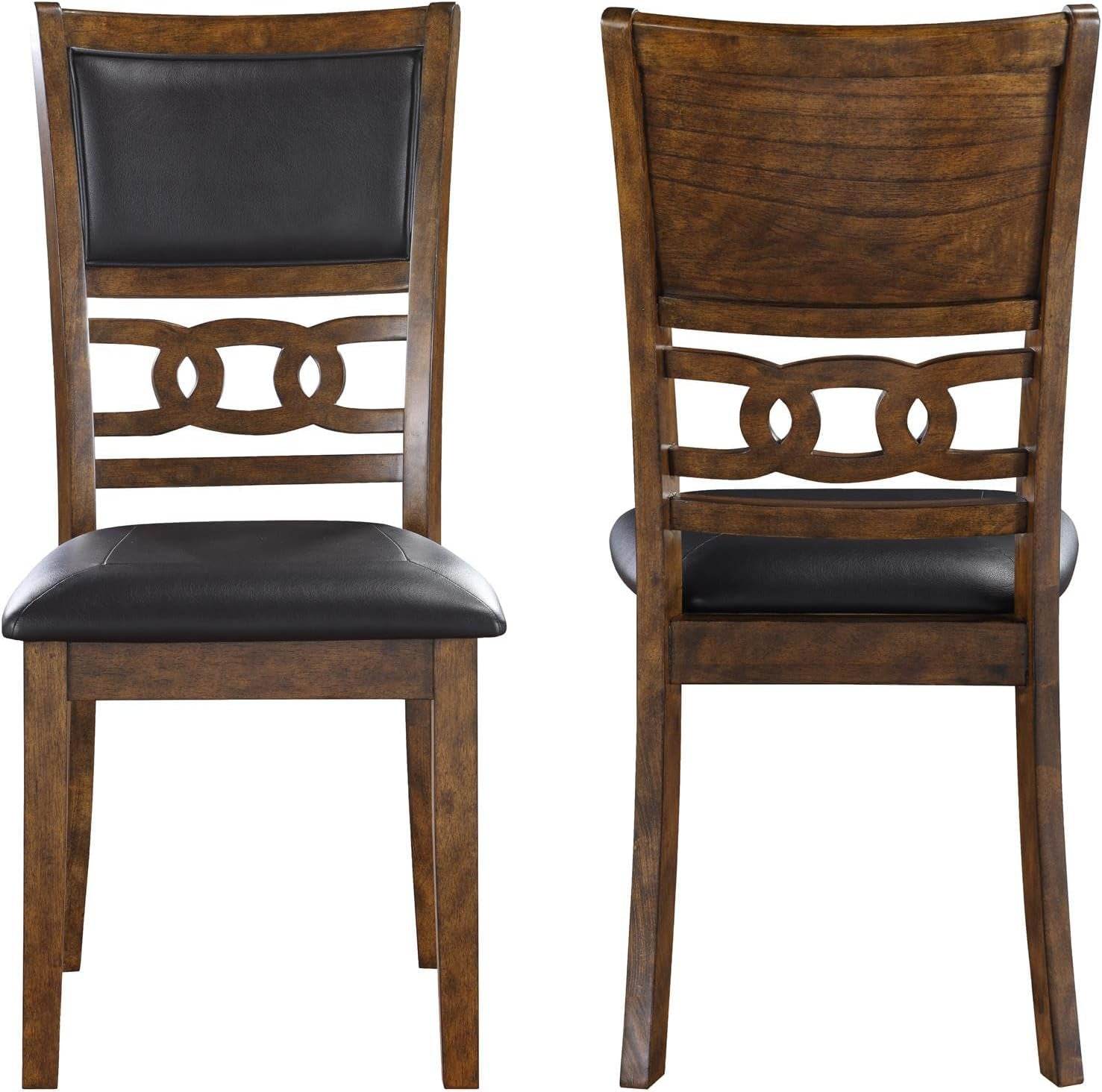 Gia Dining Chairs, Set of 2, Brown - Loft&Timber