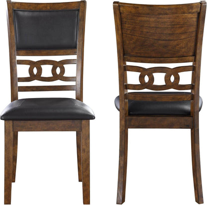 Gia Dining Chairs, Set of 2, Brown - Loft&Timber