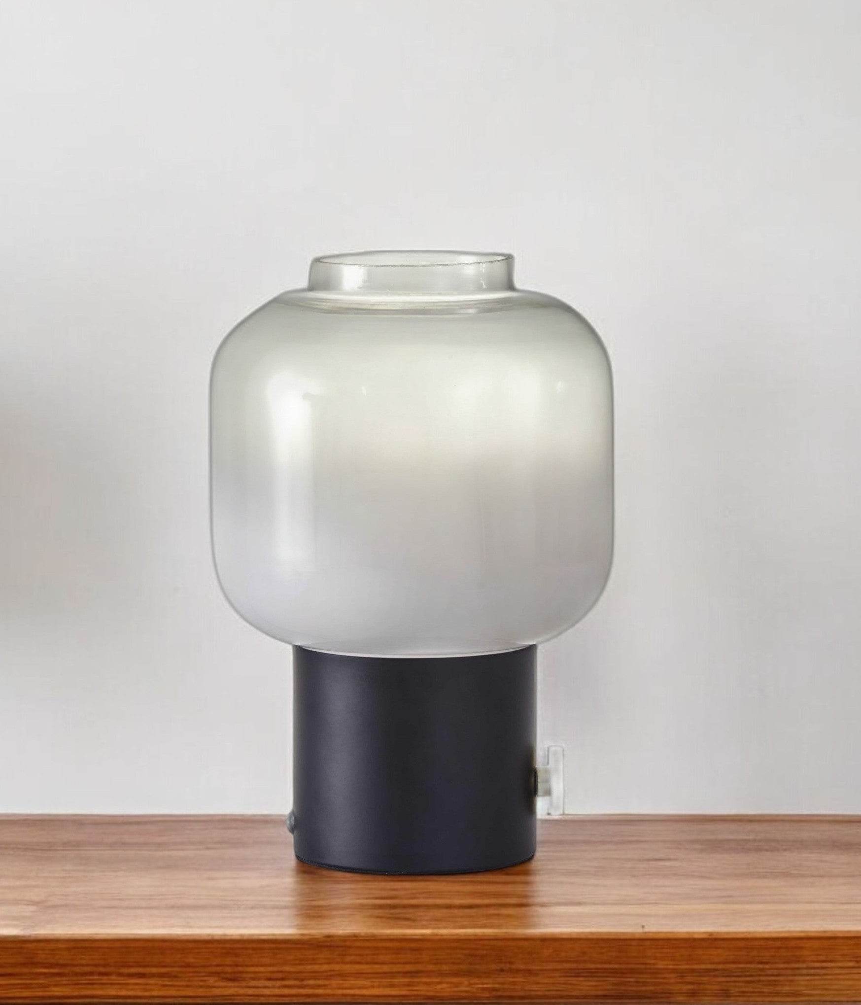 Mod Pod Black Glass Table Lamp - Loft&Timber