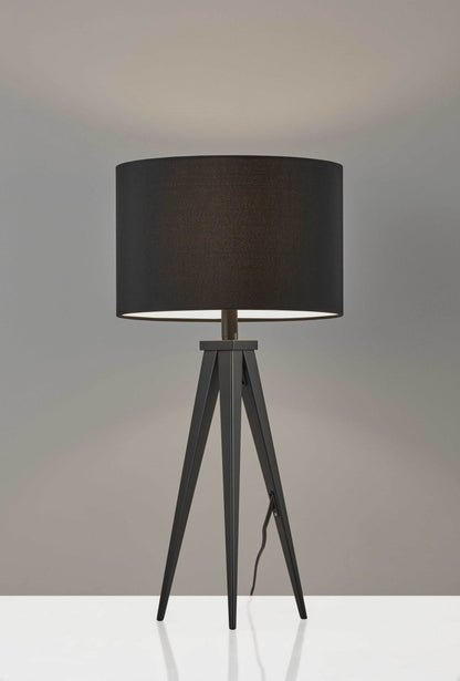 Treble Black Metal Table Lamp - Loft&Timber