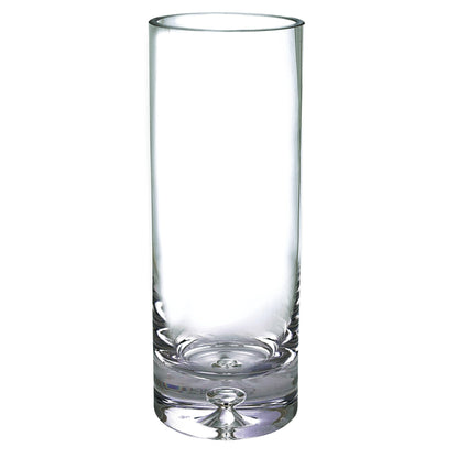 11" Clear Cylinder Crystal Table Vase - Loft&Timber