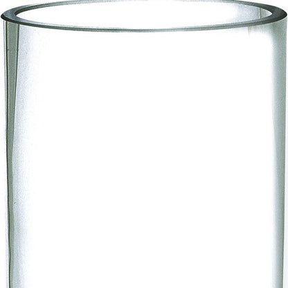 11" Clear Cylinder Crystal Table Vase - Loft&Timber