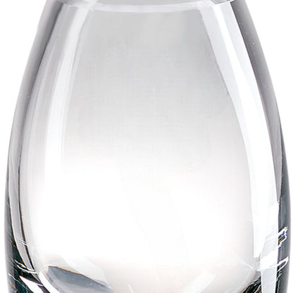 7" Clear Lead Free Crystal Oval Table Vase - Loft&Timber