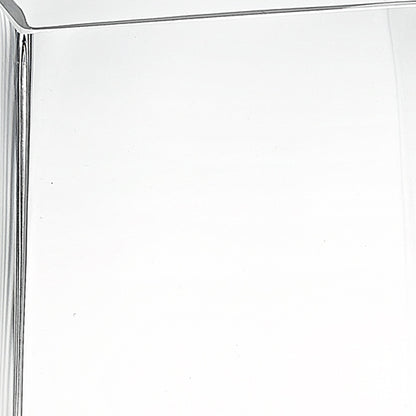 10" Clear Crystal Glass Rectangular Table Vase - Loft&Timber