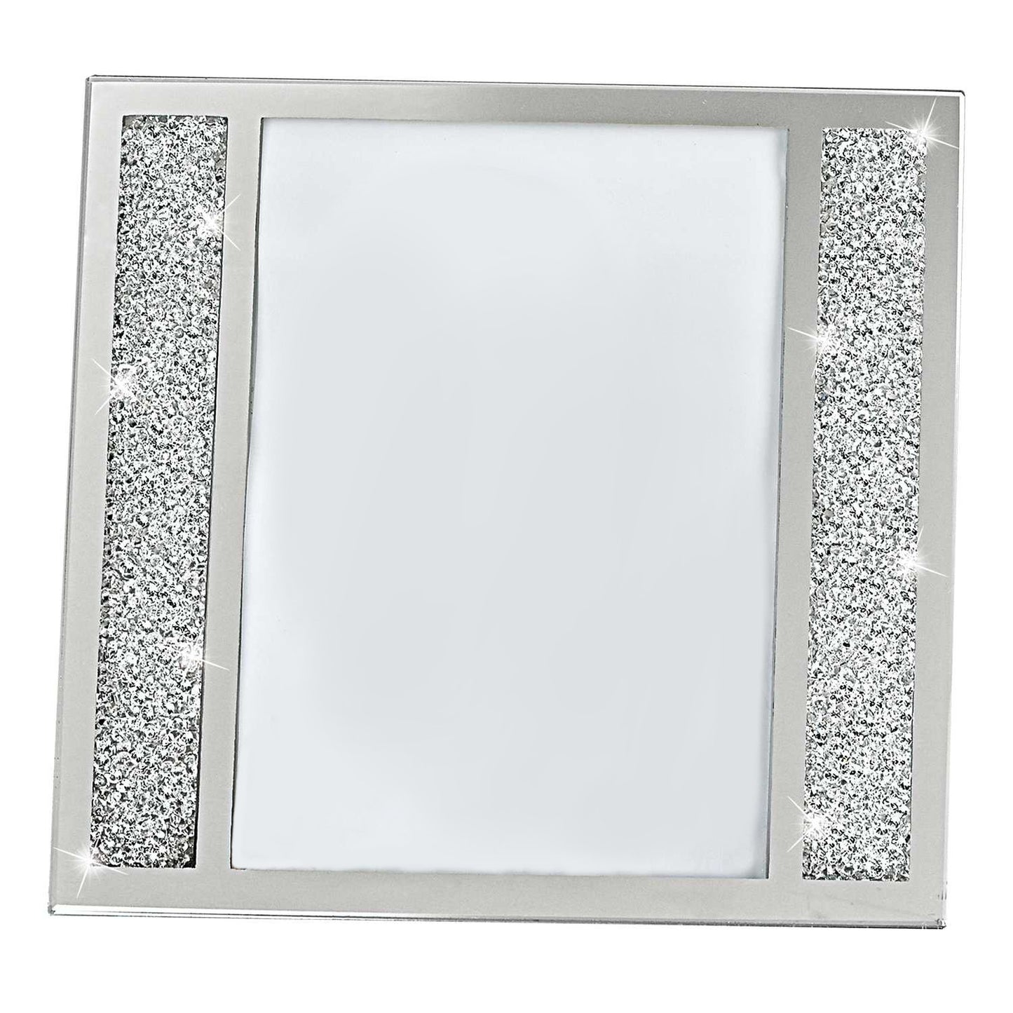 5" x 7" Silver Crystal Tabletop Picture Frame - Loft&Timber
