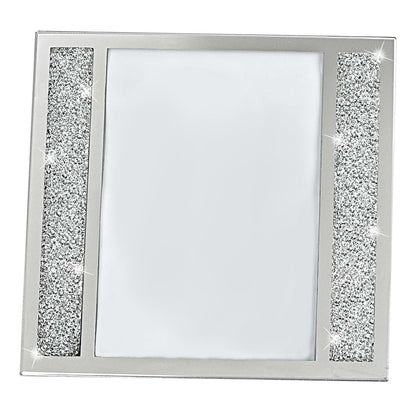 5" x 7" Silver Crystal Tabletop Picture Frame - Loft&Timber