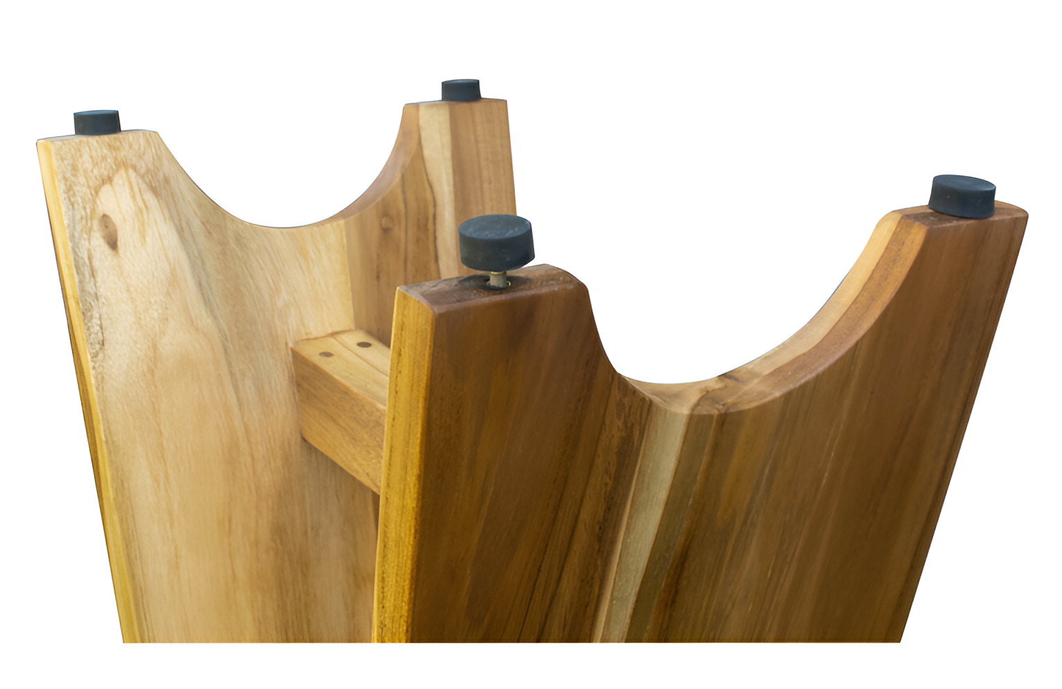 18" Natural Teak Rectangular Shower Bench - Loft&Timber